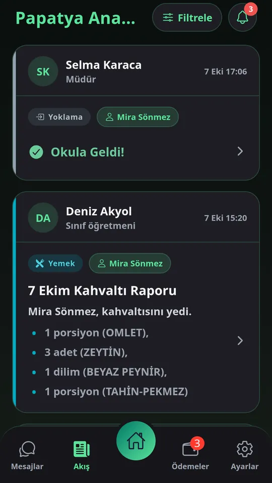 Veliler her an bilgilensin